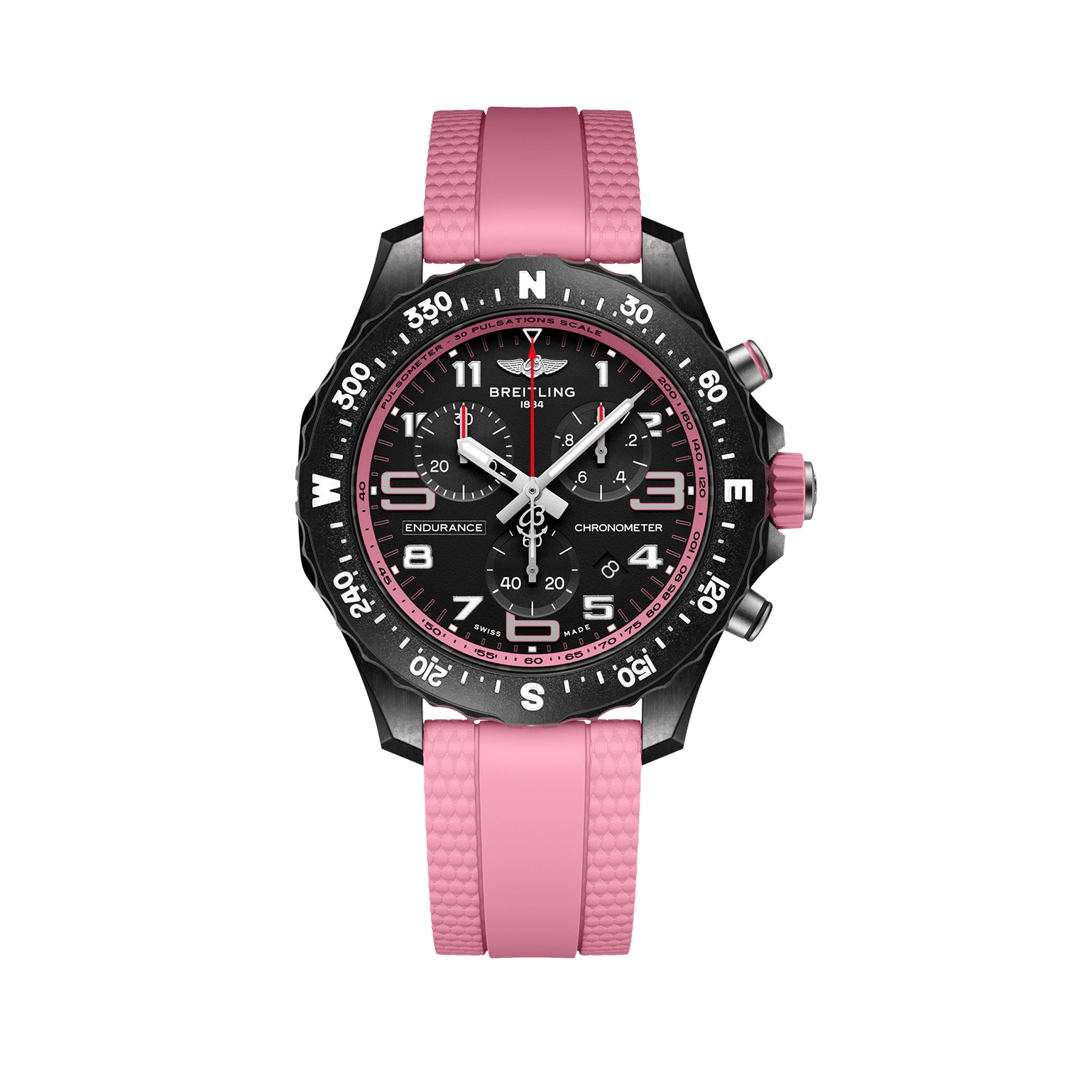 Breitling Professional Endurance Pro 38 schwarz/pink