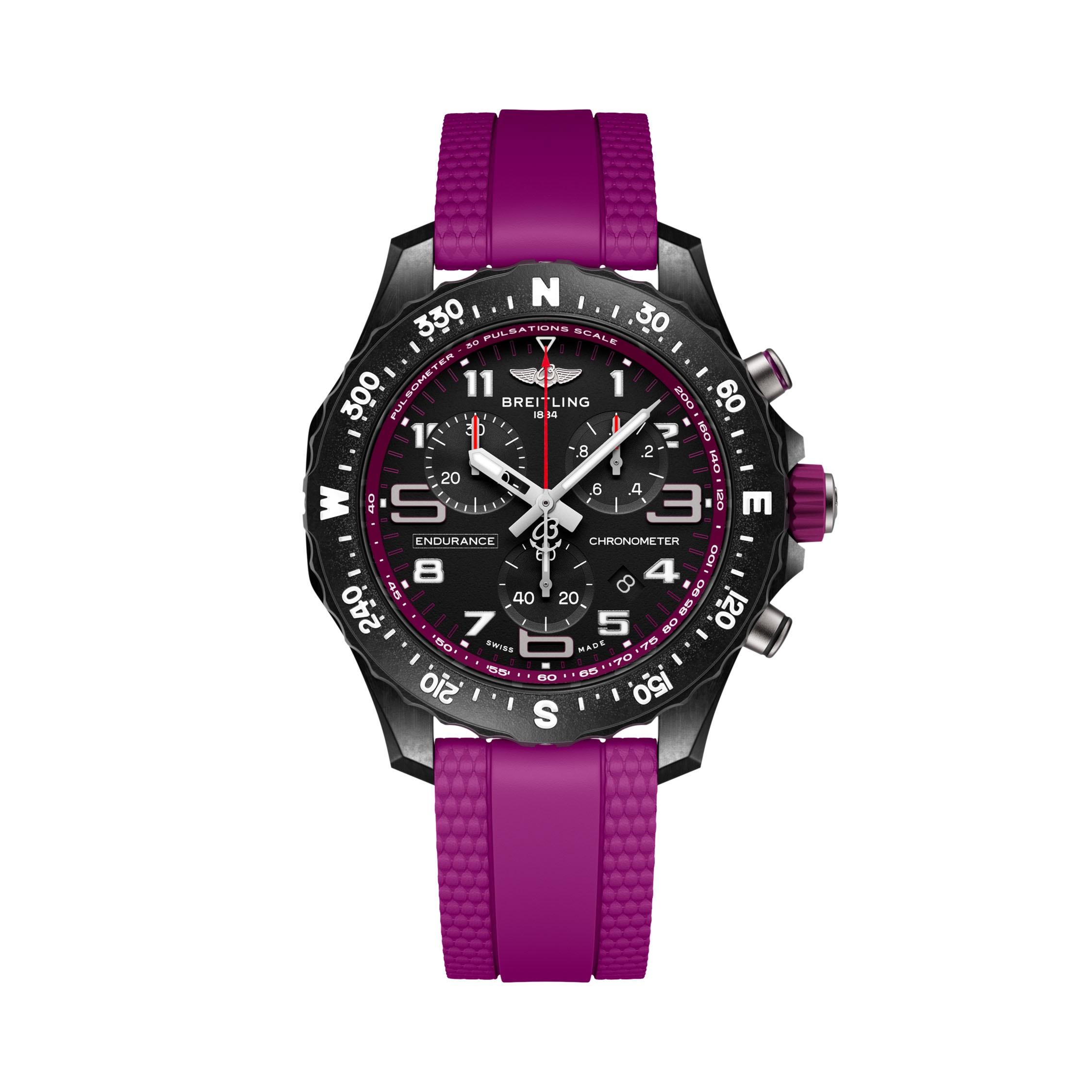 Breitling Professional Endurance Pro 38 schwarz/lila