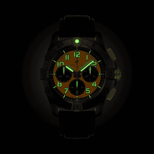 Uhren: Breitling Avenger B01 Chronograph 44 Night Mission gelb aus Keramik von Breitling
