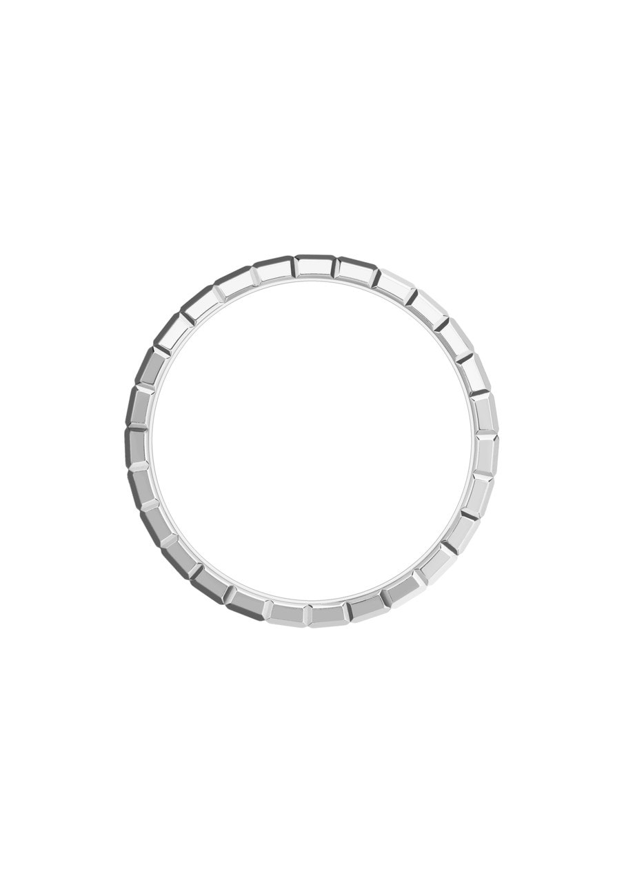 Schmuck: Chopard Ice Cube Ring Diamant Weißgold Gr. 57 aus 750 Weißgold von CHOPARD