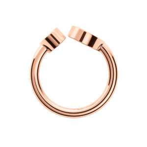 Schmuck: Chopard Happy Diamonds Hearts Ring Diamant/Perlmutt Rosegold W50 aus 750 Roségold von CHOPARD