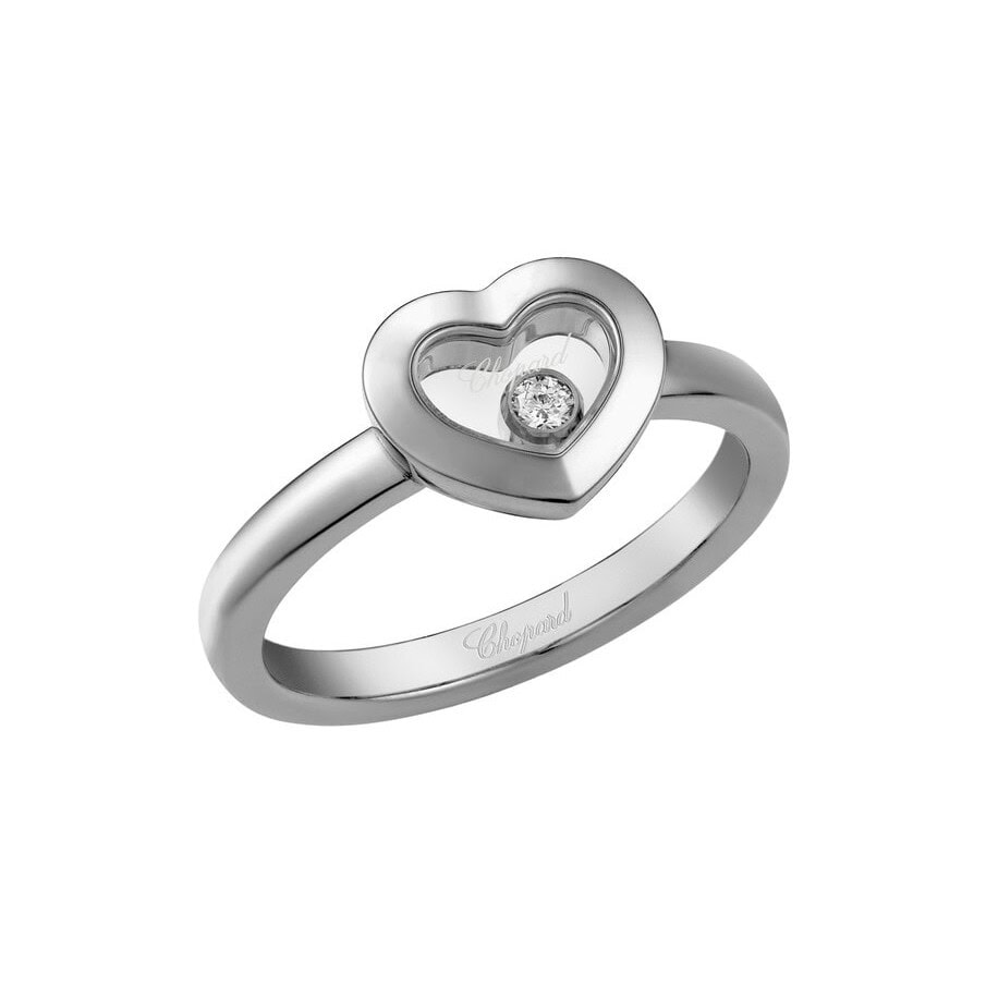 Schmuck: Chopard Happy Diamonds Icons Ring Diamant Weißgold aus 750 Weißgold von CHOPARD