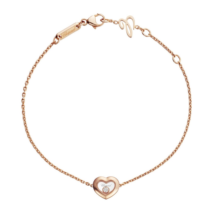 Schmuck: Happy Diamonds Icons Armband 19,5cm aus 750 Roségold von CHOPARD