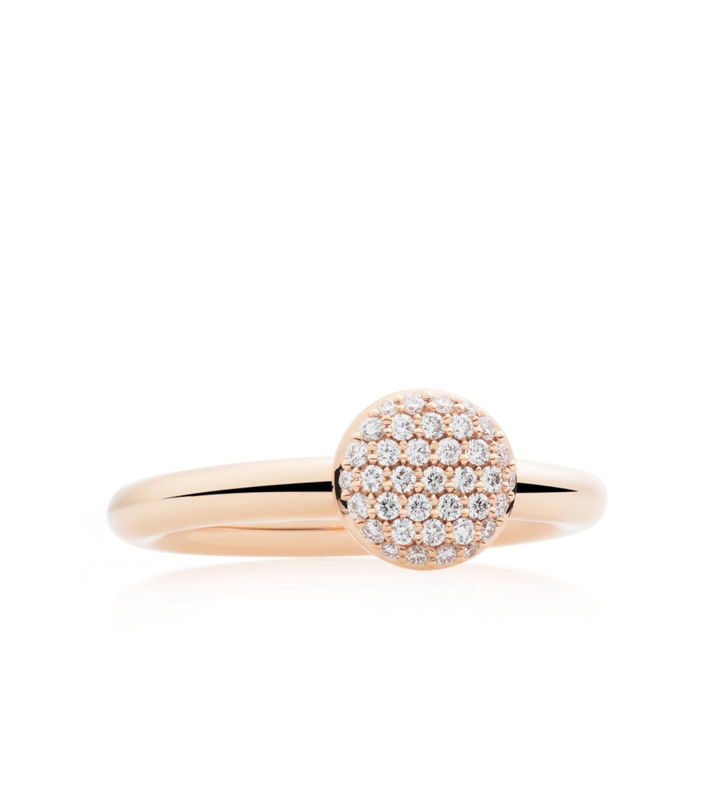 Schmuck: Bron Stardust Diamant Ring Roségold W55 aus 750 Roségold von Bron