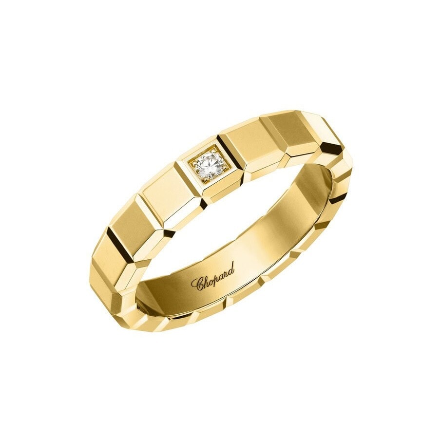 Schmuck: Chopard Ice Cube Ring aus Gelbgold Diamant W53 (Kopie) aus 750 Gelbgold von CHOPARD