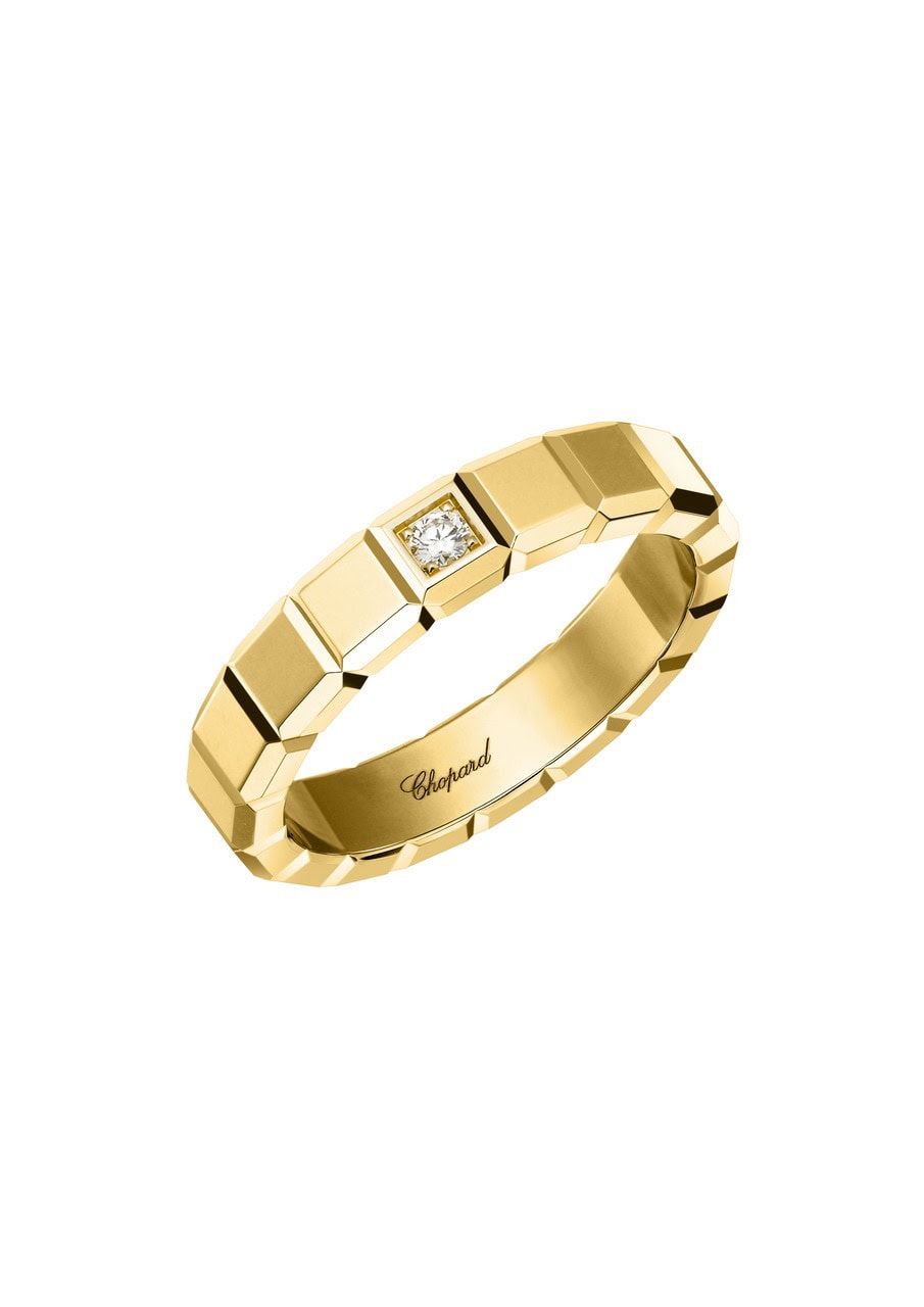 Schmuck: Chopard Ice Cube Ring aus Gelbgold Diamant W53 (Kopie) aus 750 Gelbgold von CHOPARD