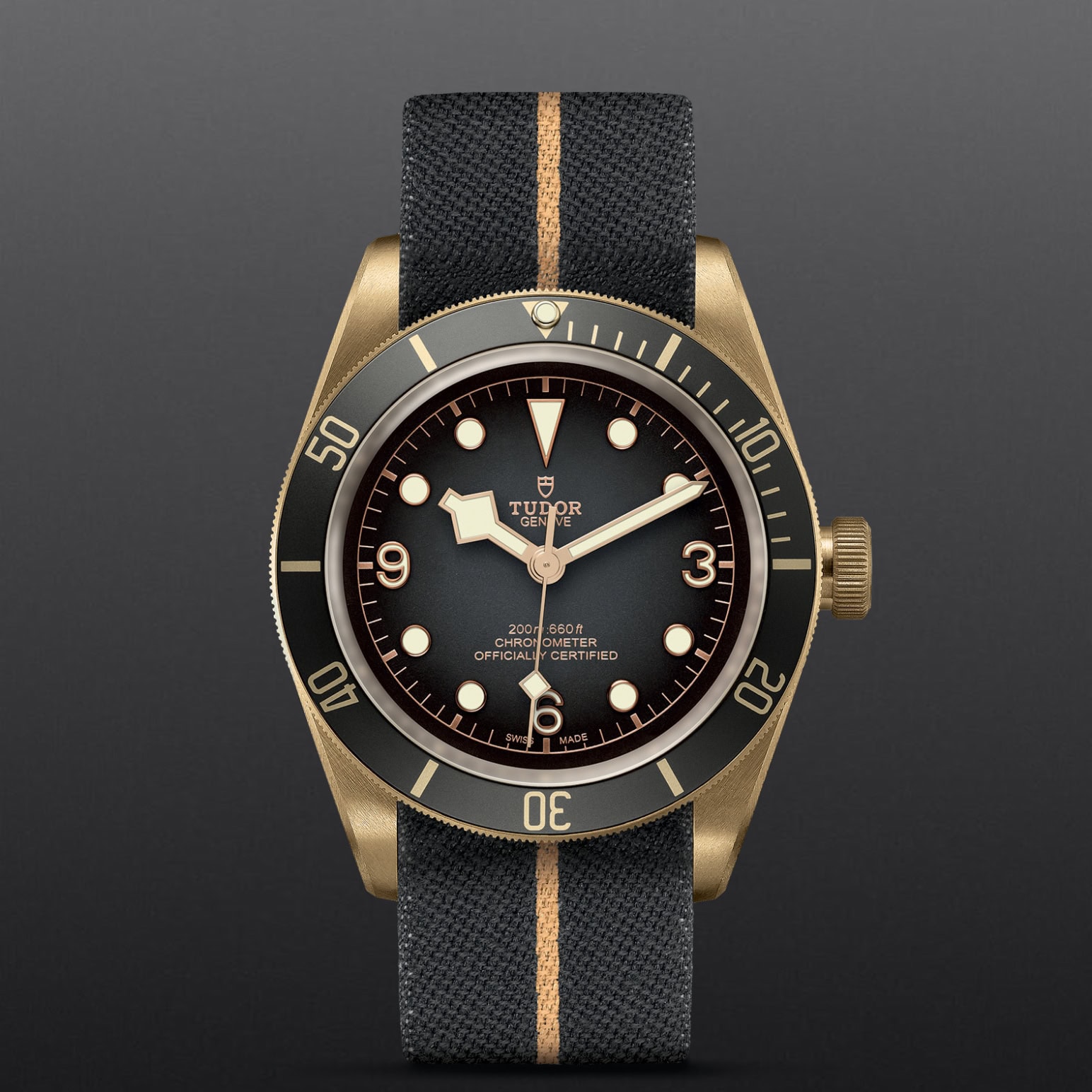 TUDOR Black Bay Bronze in Bronze (M79250BA-0002) Uhr bei Juwelier-Eckstein