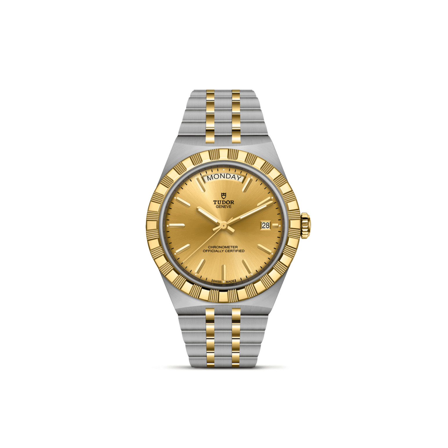 TUDOR Royal in Edelstahl und Gold (M2840D1A3-0002) Uhr bei Juwelier-Eckstein