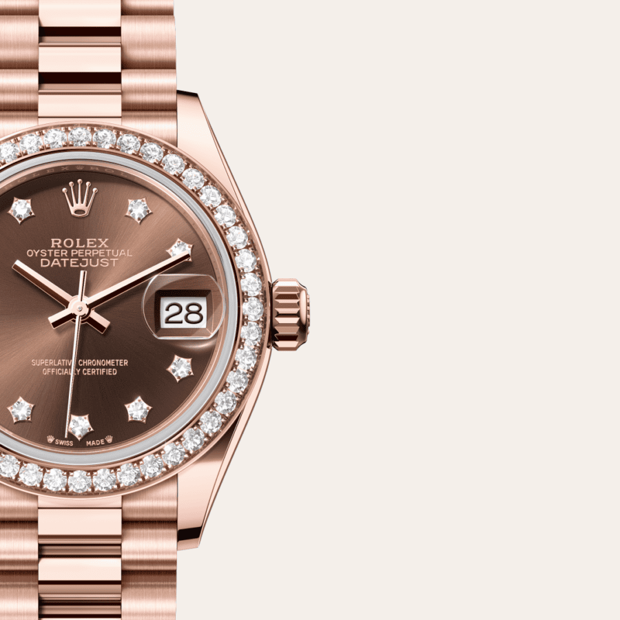 Rolex Lady-Datejust mit Kaliber 2236, Rolex Manufakturwerk (M279135RBR-0001) – Juwelier Eckstein Saarbrücken