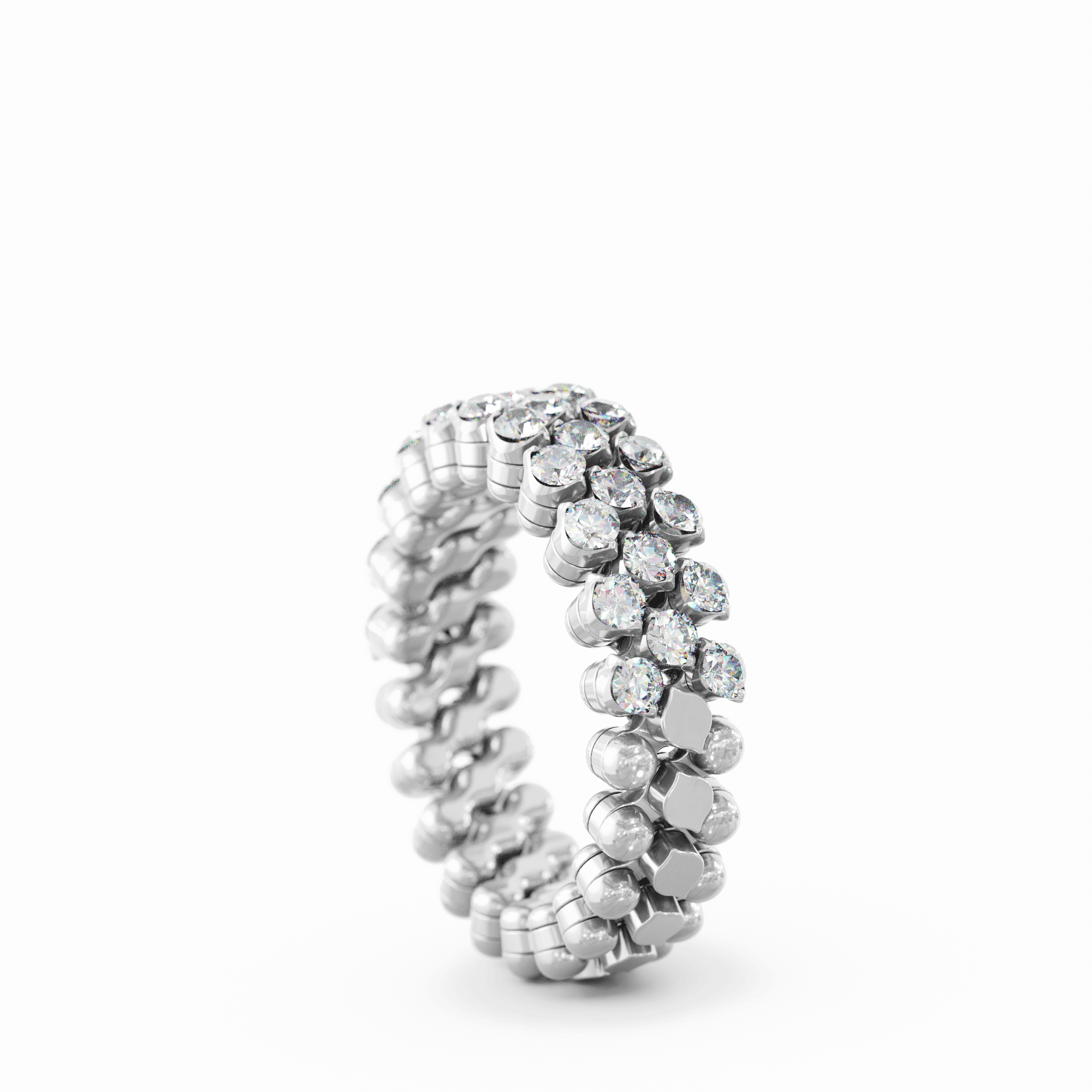 Schmuck: Ring Multisize Weißgold (Kopie) aus 750 Weißgold von Serafino Consoli