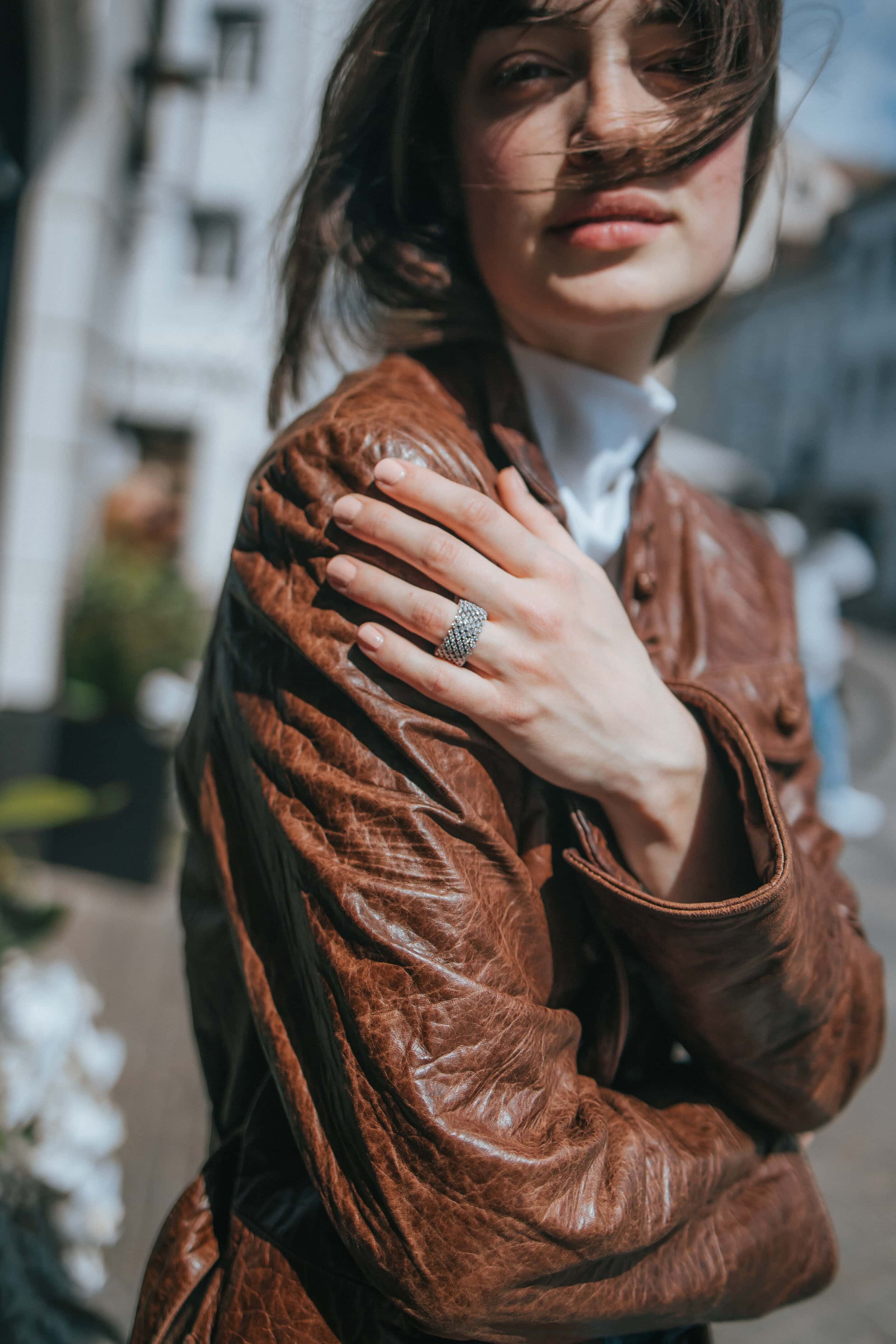 Schmuck: Ring Multisize Weißgold/Diamanten (Kopie) aus 750 Weißgold von Serafino Consoli