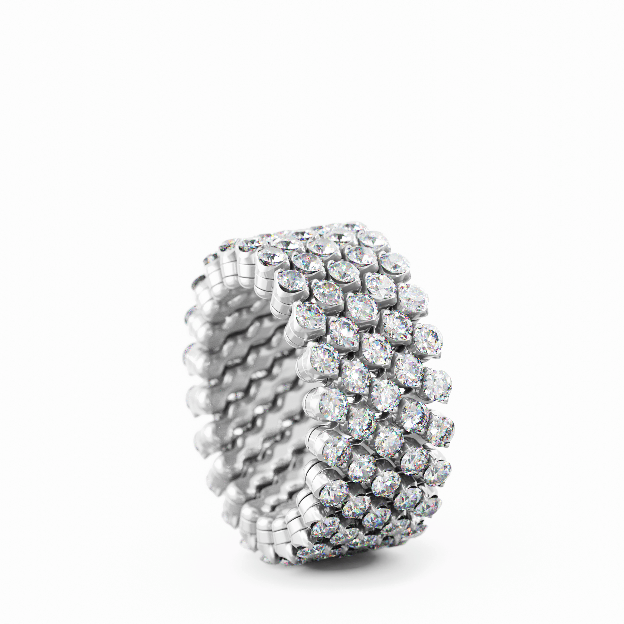 Schmuck: Ring Multisize Weißgold (Kopie) aus 750 Weißgold von Serafino Consoli
