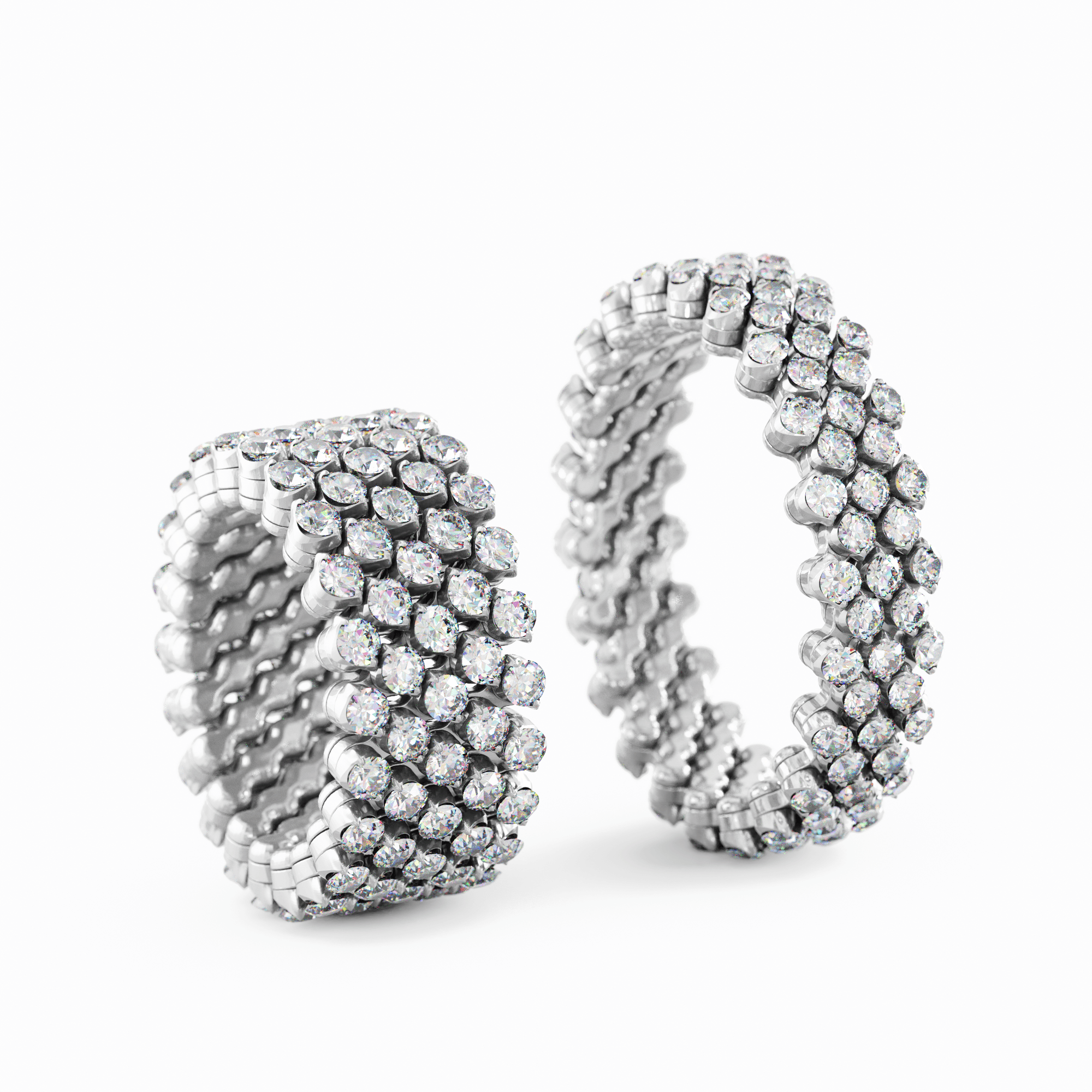 Schmuck: Ring Multisize Weißgold (Kopie) aus 750 Weißgold von Serafino Consoli