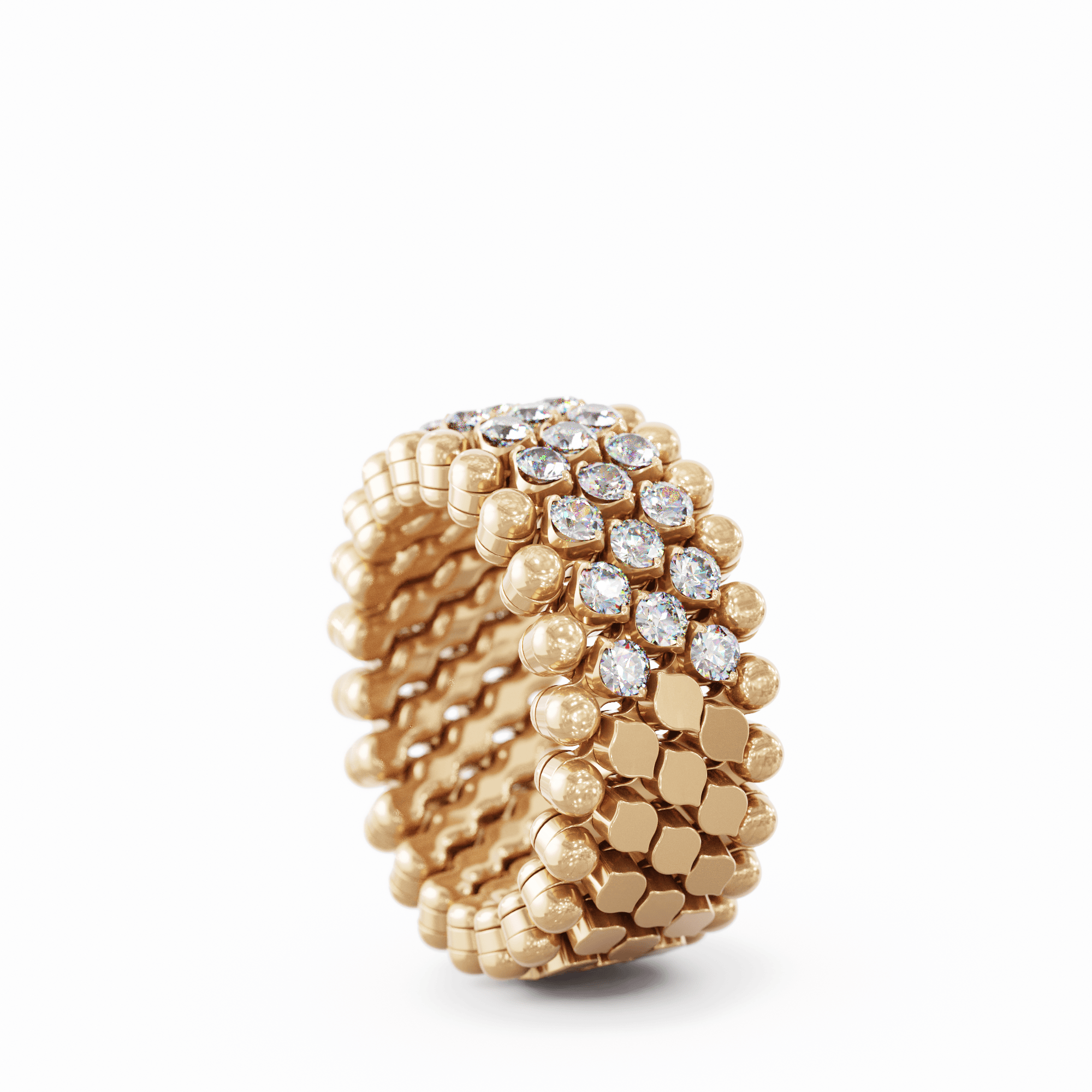 Schmuck: Ring Multisize Roségold/Diamanten (Kopie) aus 750 Roségold von Serafino Consoli