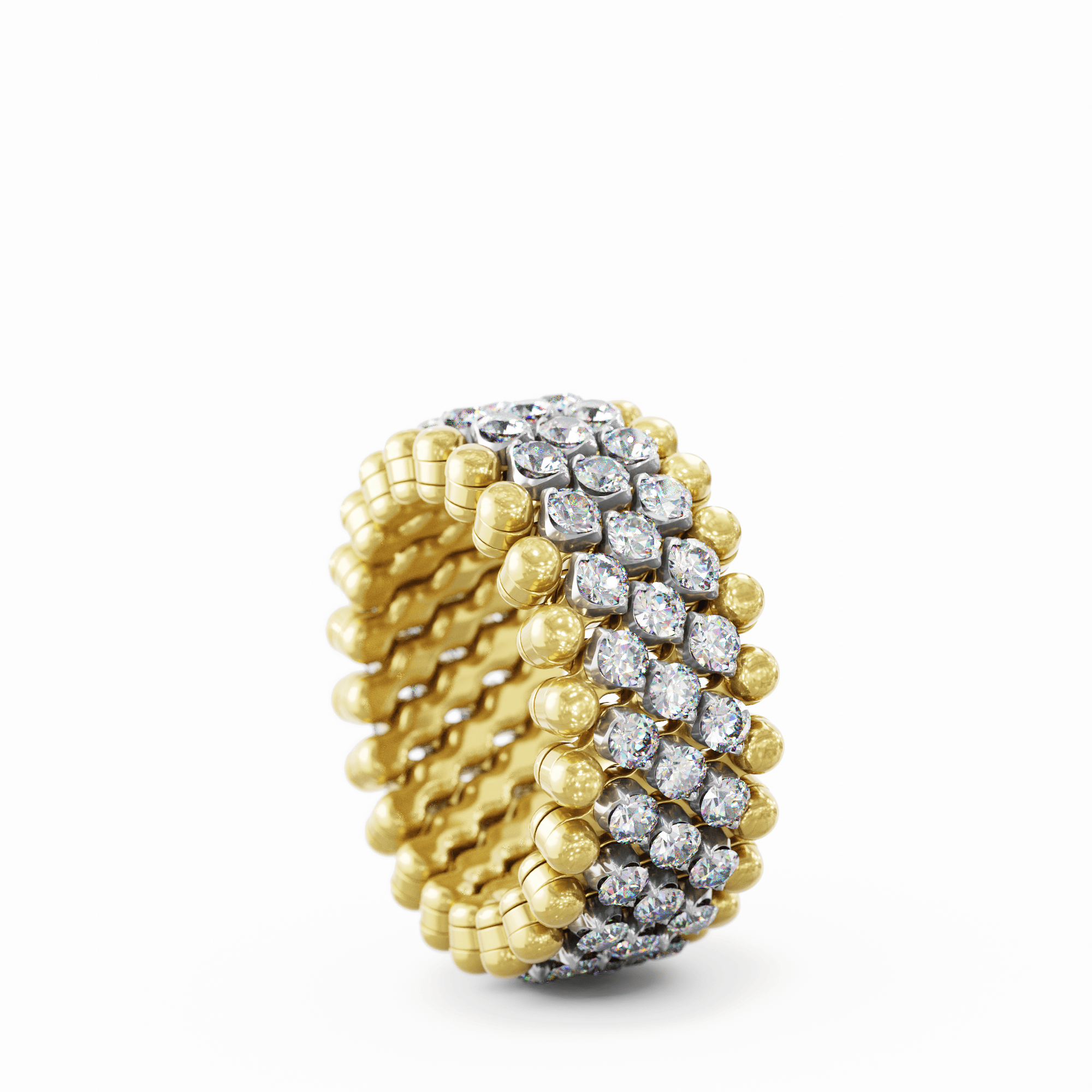 Schmuck: Ring Multisize Gelbgold (Kopie) aus 750 Gelbgold von Serafino Consoli