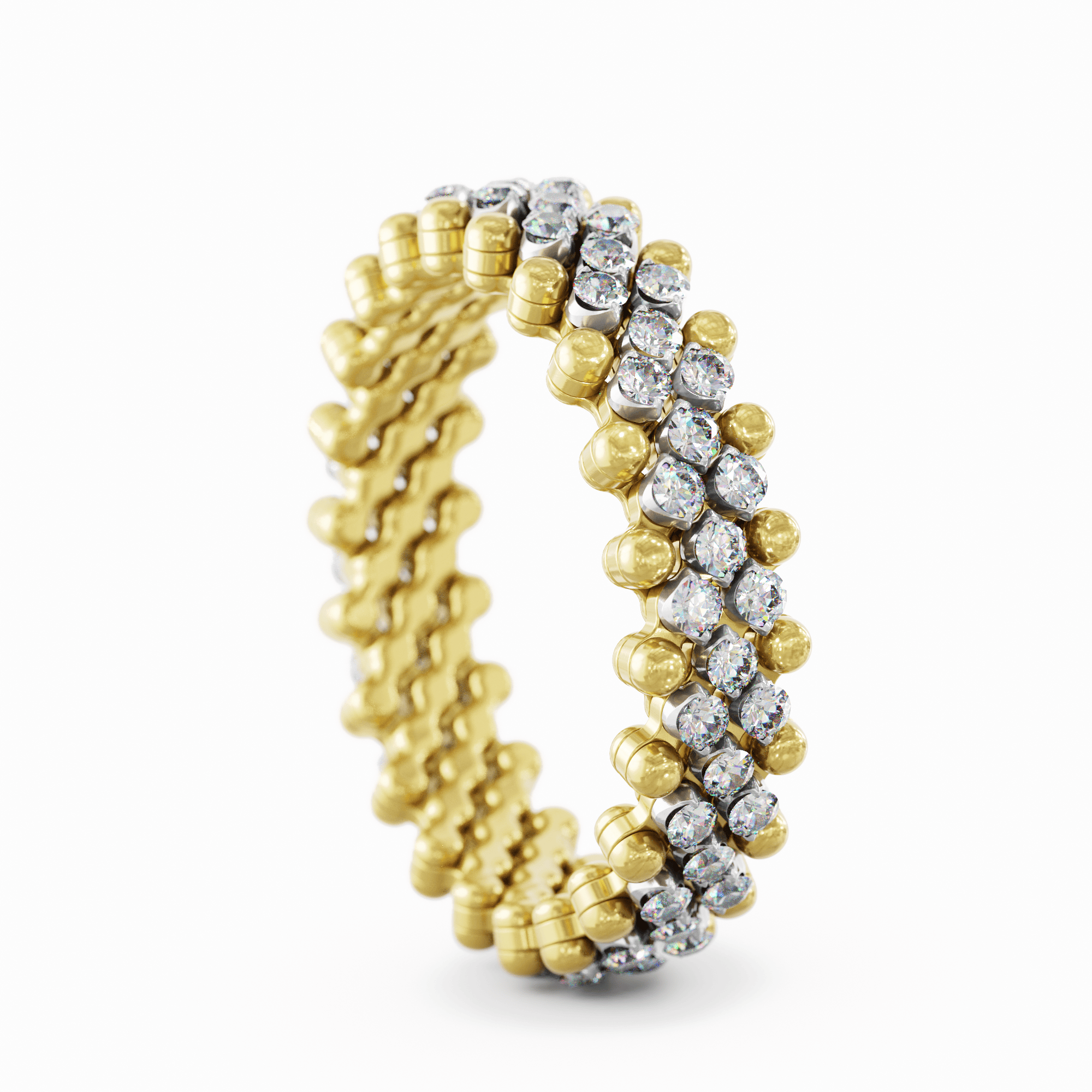 Schmuck: Ring Multisize Gelbgold (Kopie) aus 750 Gelbgold von Serafino Consoli