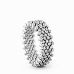 Schmuck: Ring Multisize Weißgold/Diamanten (Kopie) aus 750 Weißgold von Serafino Consoli