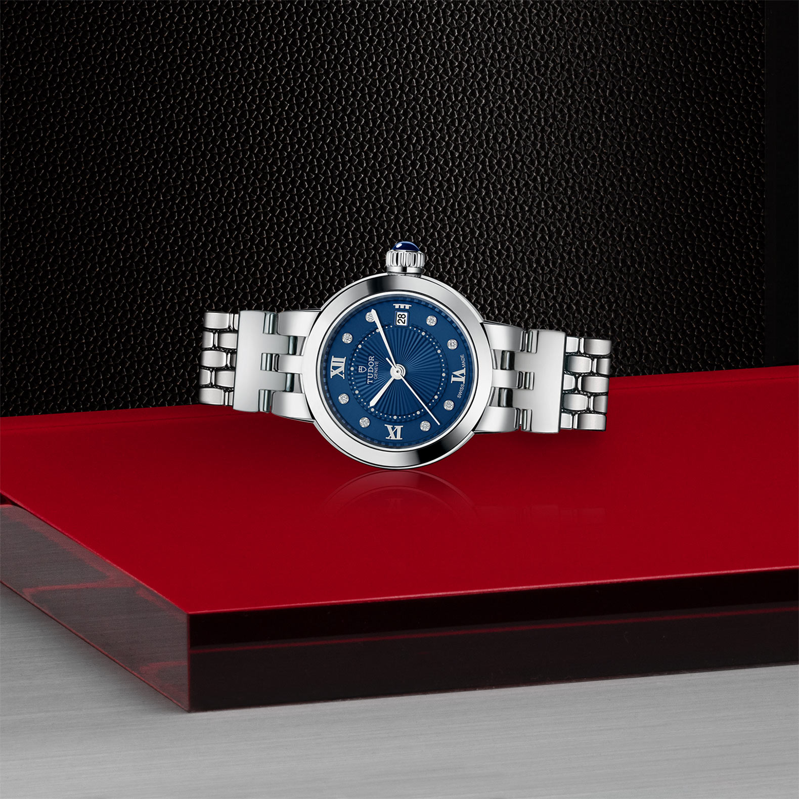 TUDOR Clair de Rose in Edelstahl (M35200-0010) Uhr bei Juwelier Leo Link