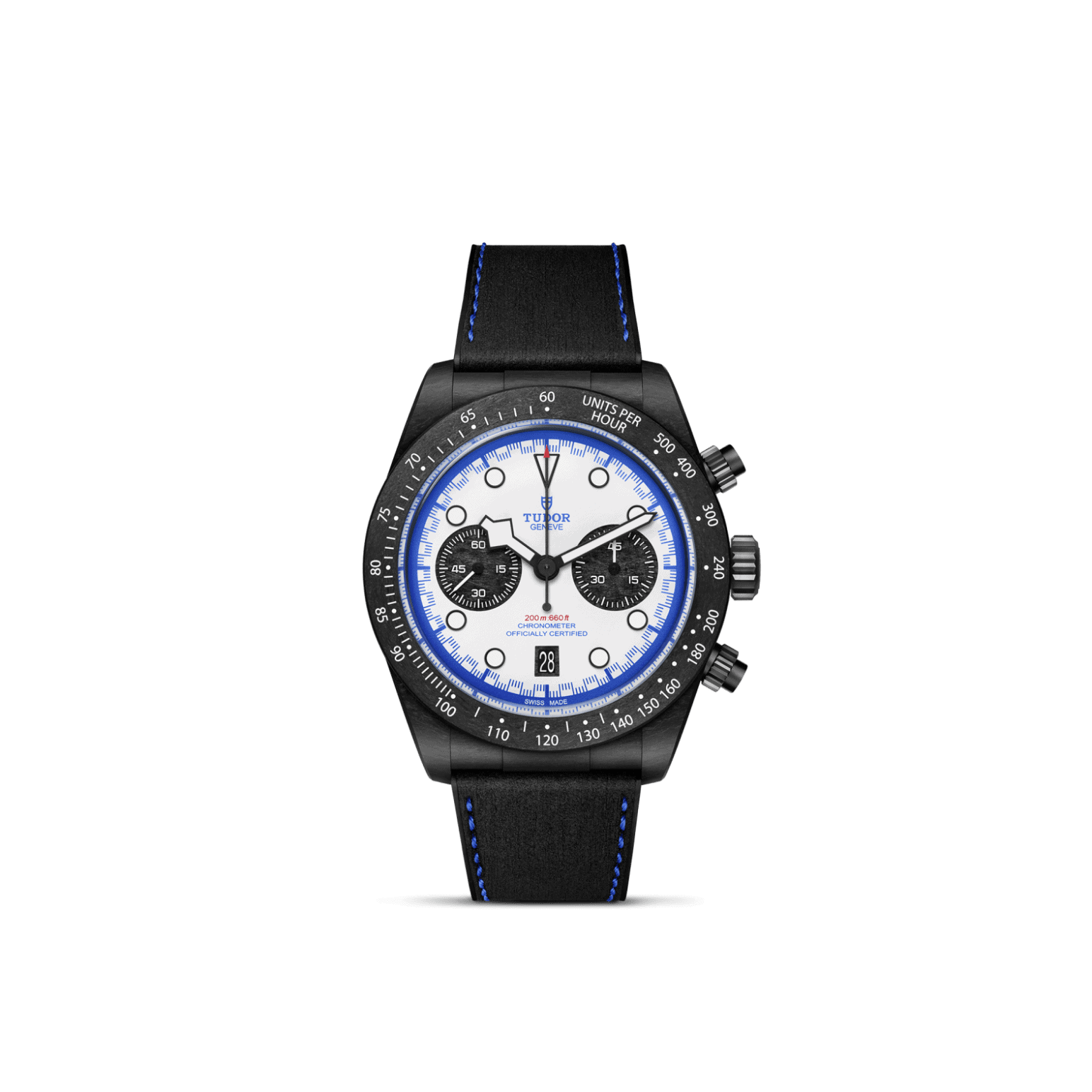 TUDOR Black Bay Chrono in Carbon (M79377KN-0001) Uhr bei Juwelier Leo Link