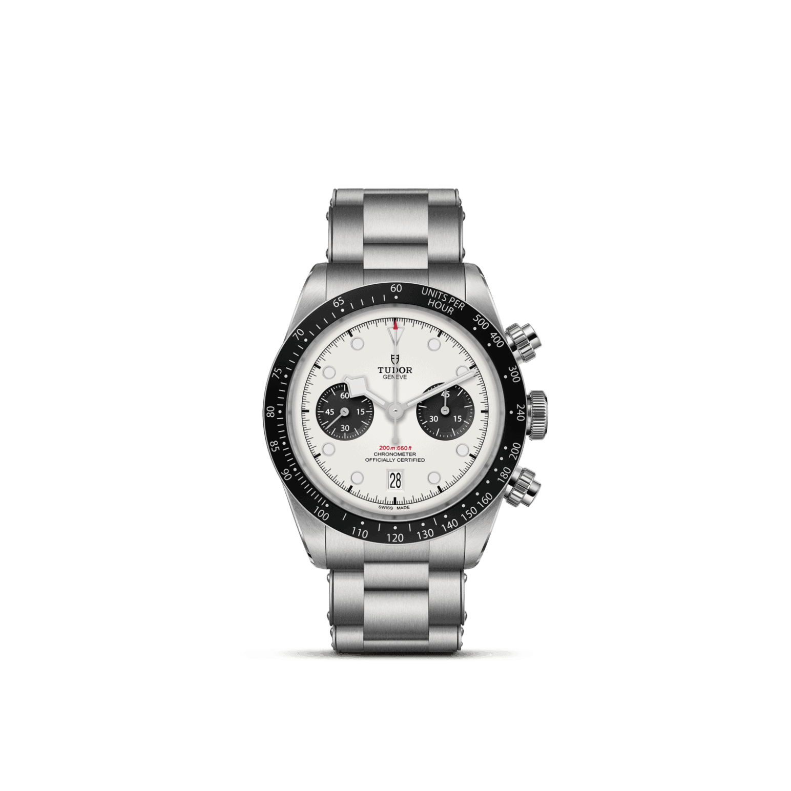 TUDOR Black Bay Chrono in Edelstahl (M79360N-0012) Uhr bei Juwelier Leo Link