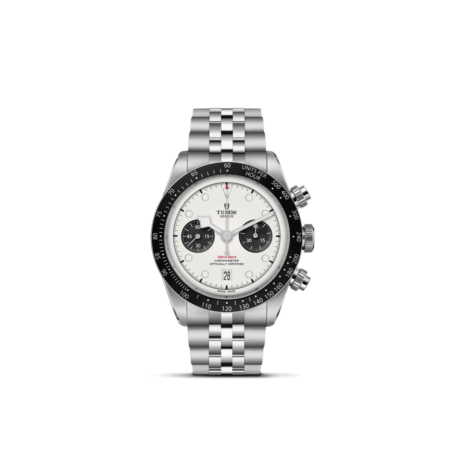 TUDOR Black Bay Chrono in Edelstahl (M79360N-0014) Uhr bei Juwelier Leo Link