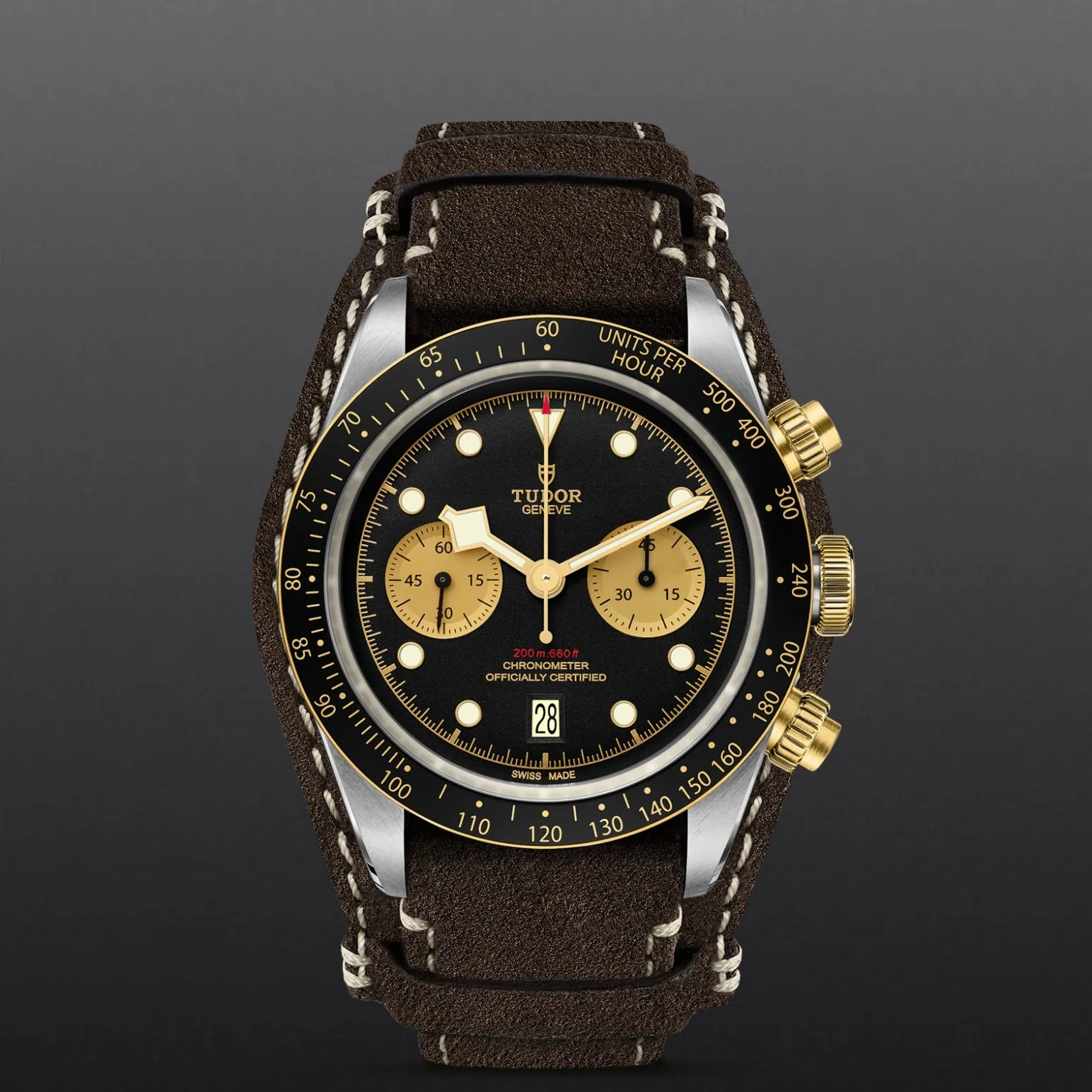TUDOR Black Bay Chrono S&G in Edelstahl und Gold (M79363N-0002) Uhr bei Juwelier Leo Link