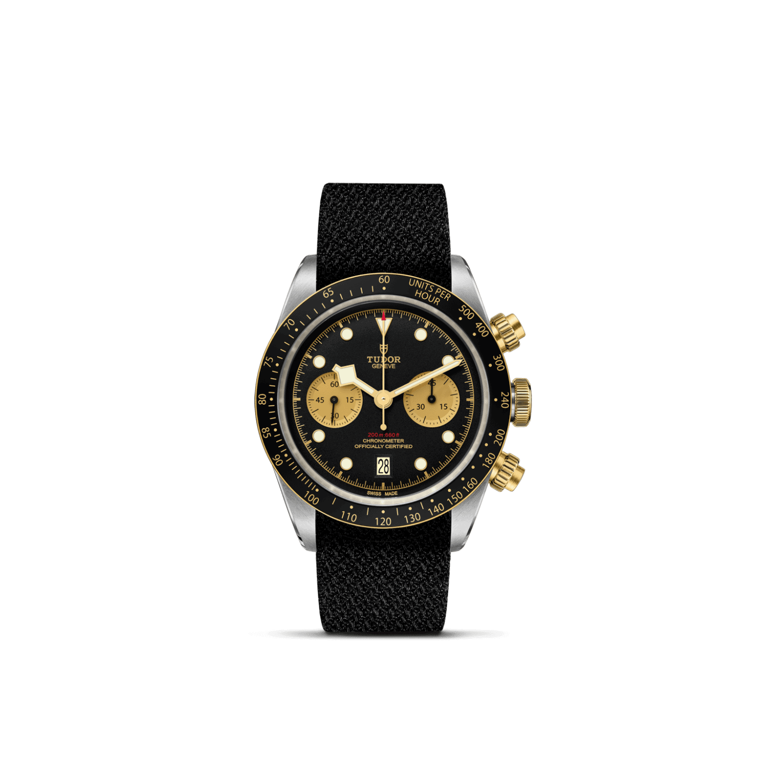 TUDOR Black Bay Chrono S&G in Edelstahl und Gold (M79363N-0003) Uhr bei Juwelier Leo Link
