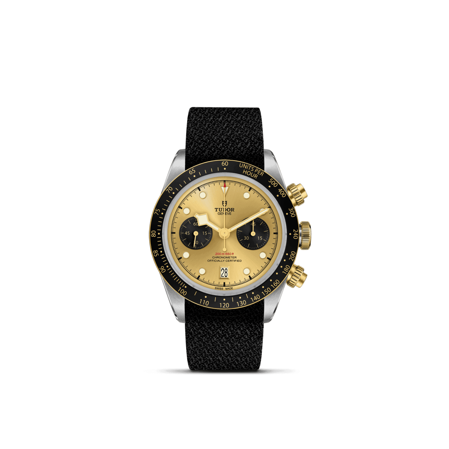 TUDOR Black Bay Chrono S&G in Edelstahl und Gold (M79363N-0006) Uhr bei Juwelier Leo Link