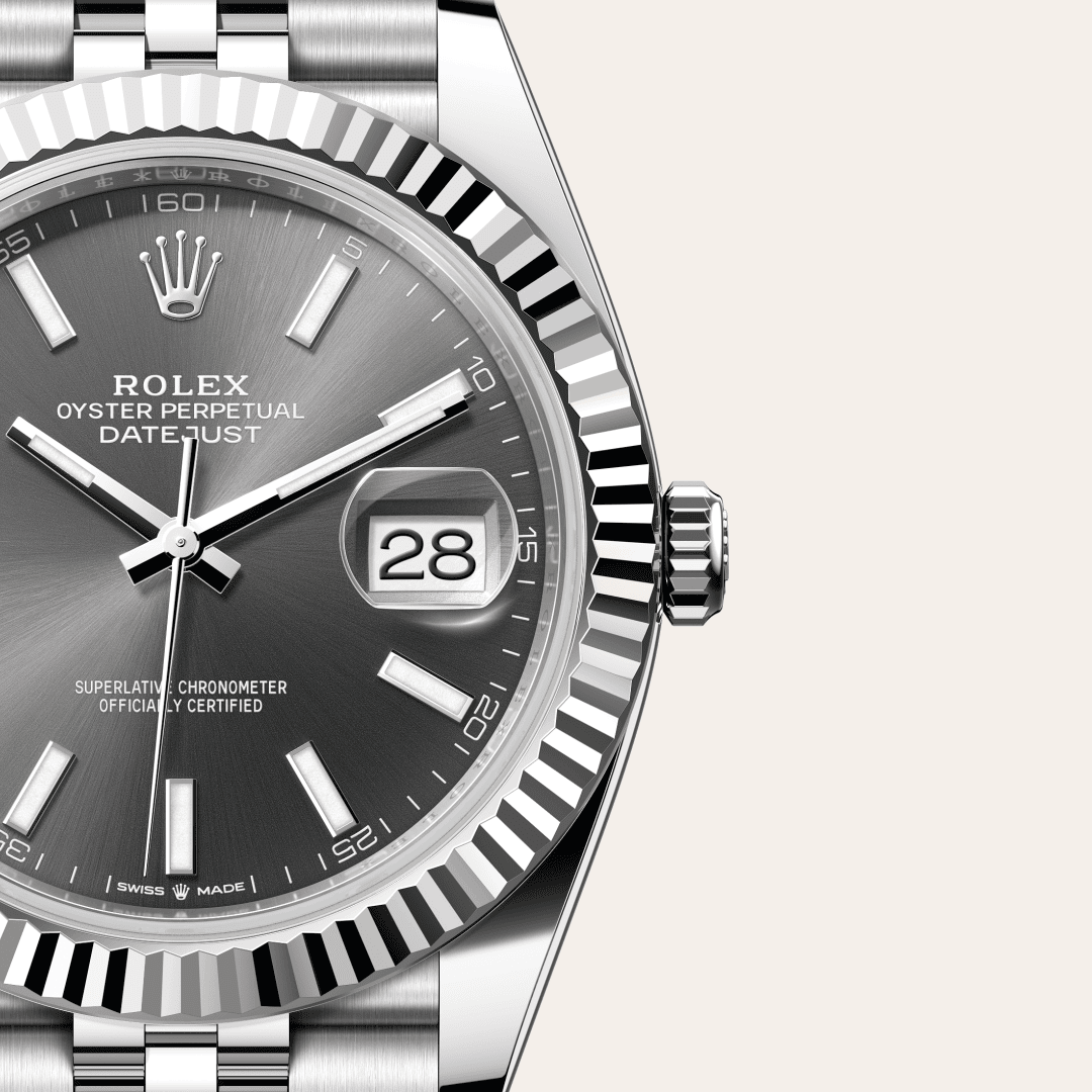 Rolex Datejust 41 mit Kaliber 3235, Rolex Manufakturwerk (M126334-0014) – Juwelier Leo Link Mainz