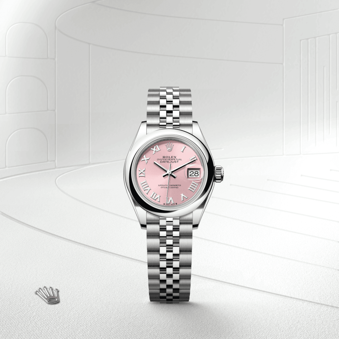 Rolex Lady-Datejust Oyster, 28 mm, Edelstahl Oystersteel (M279160-0013) – Juwelier Leo Link Mainz