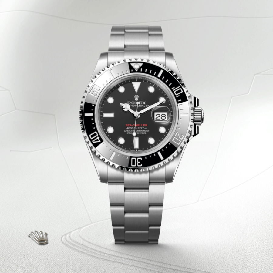 Rolex Sea-Dweller Oyster, 43 mm, Edelstahl Oystersteel (M126600-0002) – Juwelier Leo Link Mainz