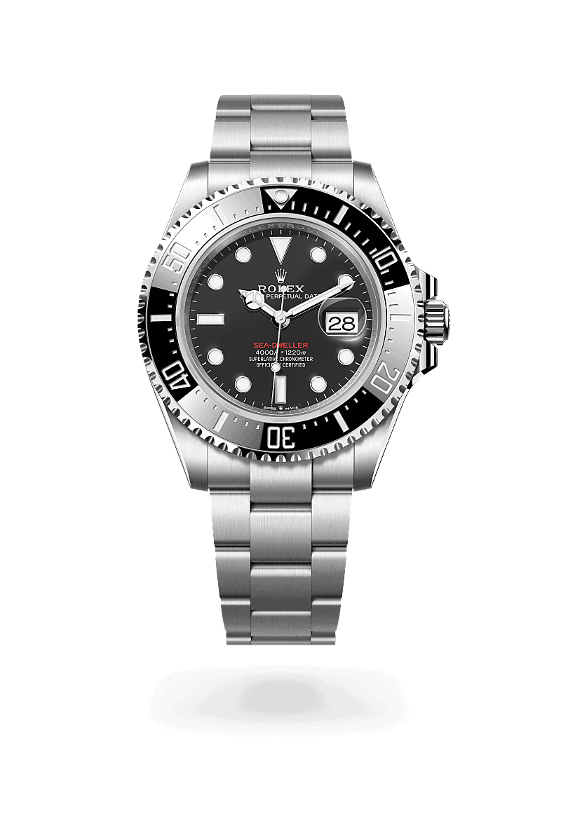 Rolex Sea-Dweller in Edelstahl Oystersteel (M126600-0002) mit Zifferblatt Tiefschwarz – Juwelier Leo Link Mainz