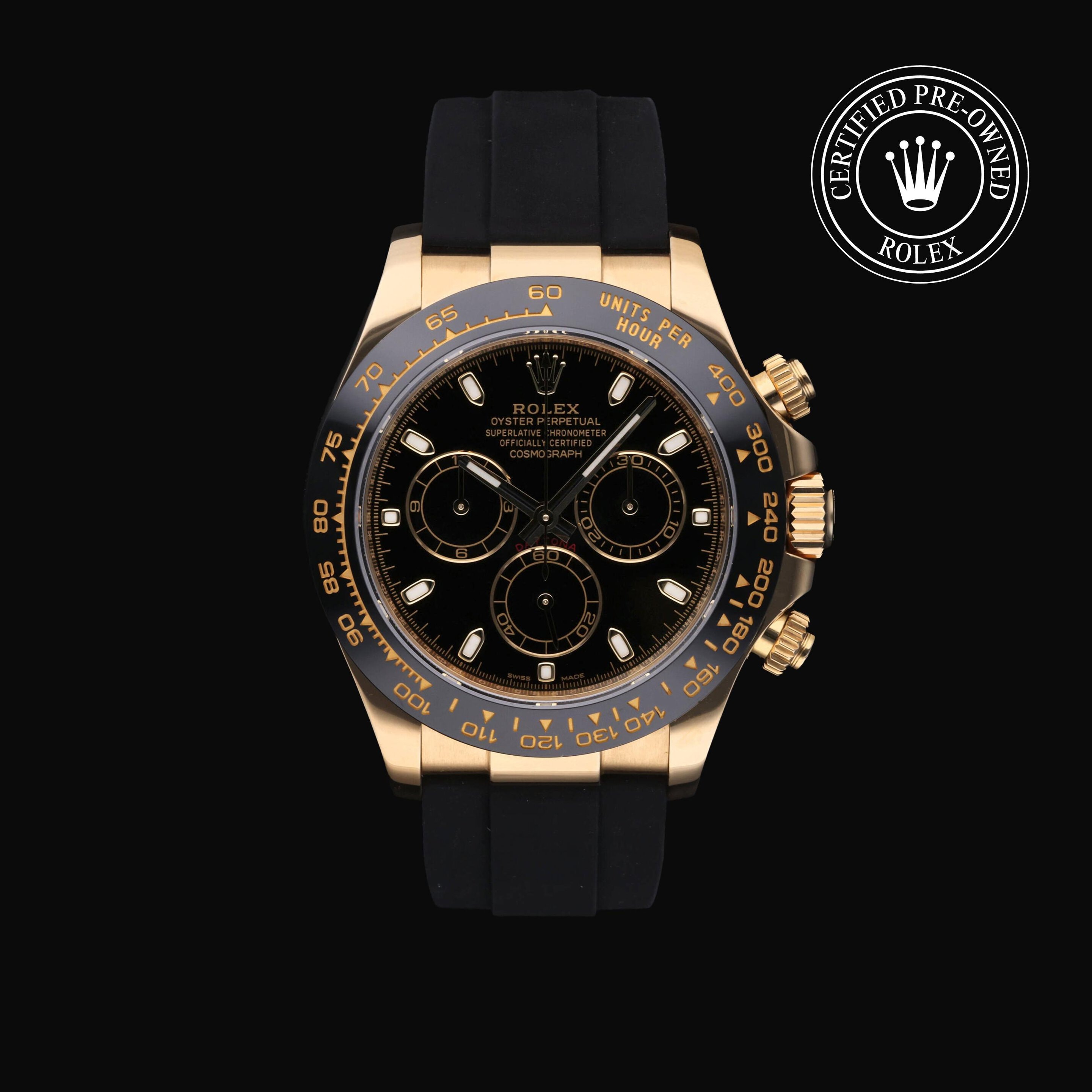 Cosmograph Daytona aus Gold von Rolex Certified Pre-Owned