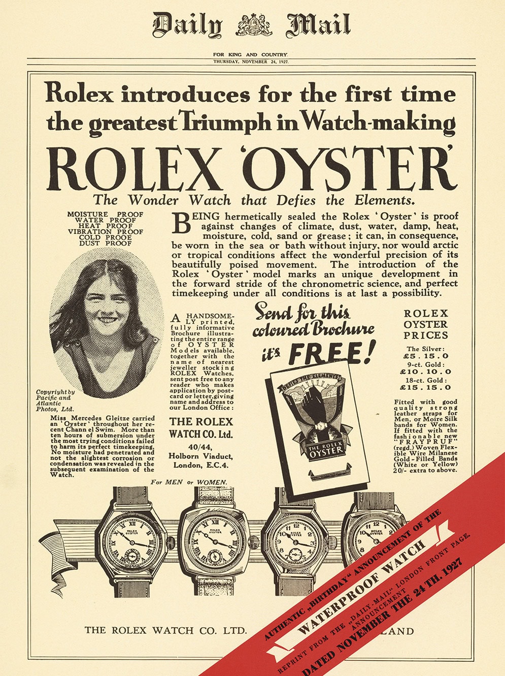 Rolex Uhrmacherkunst