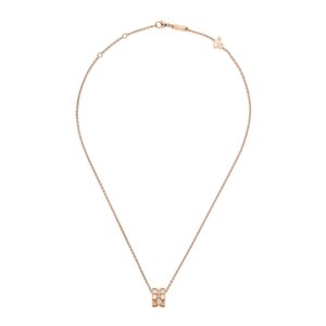 Schmuck: Chopard Ice Cube Kette + Anhänger aus 750 Roségold von CHOPARD