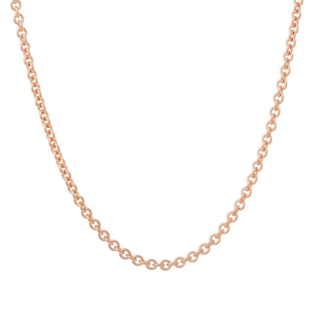 Schmuck: Bron Lux Halskette Roségold aus 750 Roségold von Bron