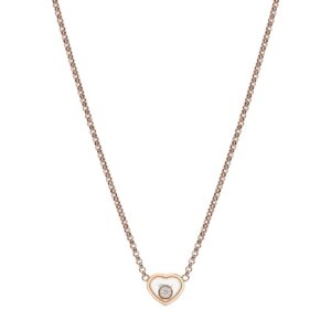Schmuck: Chopard My Happy Hearts Halskette Roségold Diamant aus 750 Roségold von CHOPARD