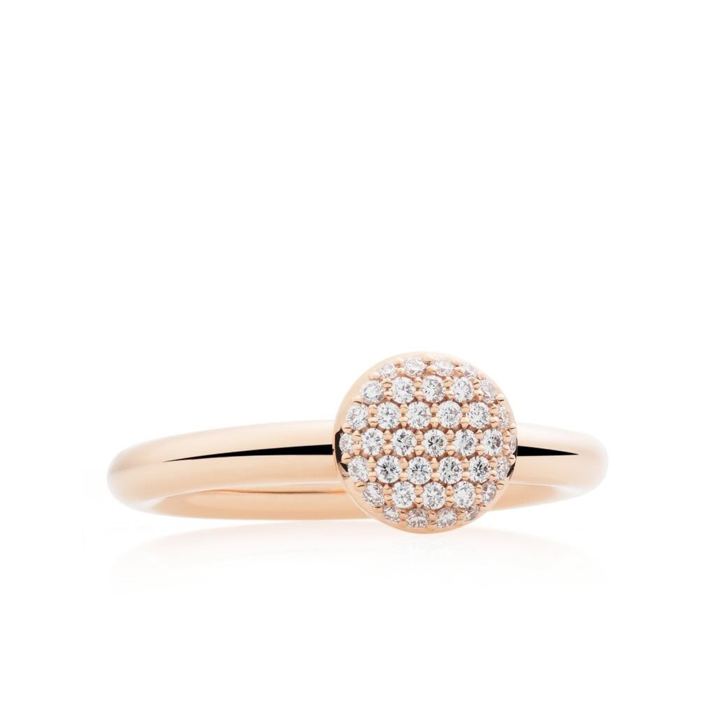 Schmuck: Bron Stardust Diamant Ring Roségold W55 aus 750 Roségold von Bron