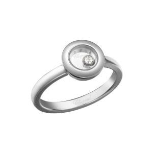 Schmuck: Chopard Happy Diamonds Icons Ring Diamant Weißgold W52 aus 750 Weißgold von CHOPARD
