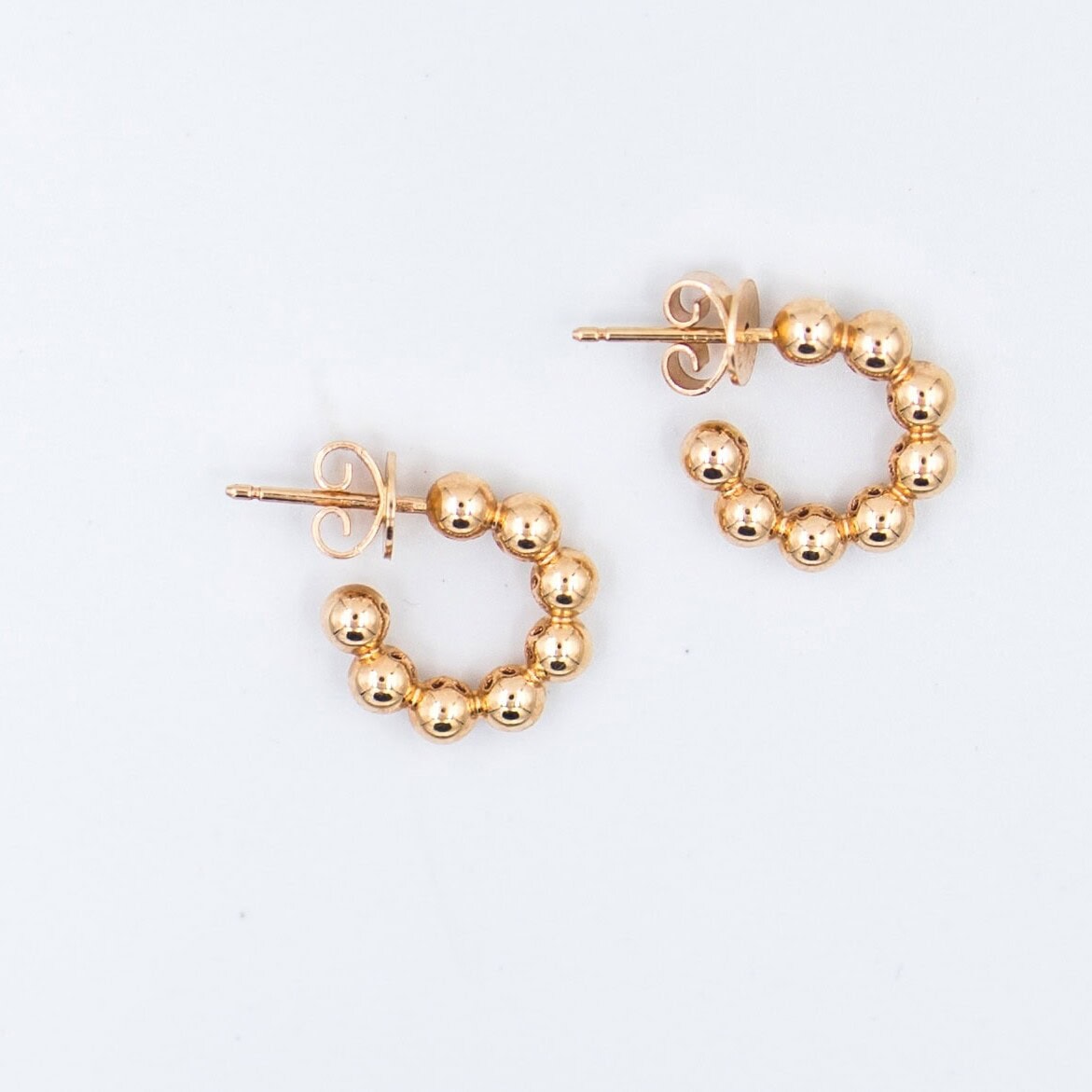 Schmuck: Lux Creolen Roségold aus 750 Roségold von Bron