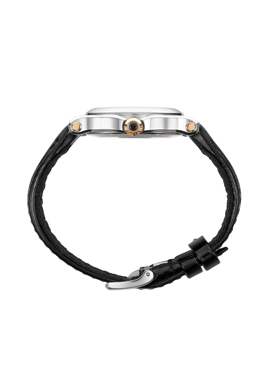 Uhren: Happy Sport Quarz Leder Roségold von Chopard