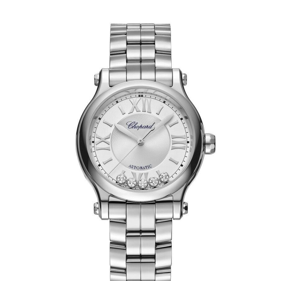 Uhren: Happy Sport 33 Automatik Silber von Chopard