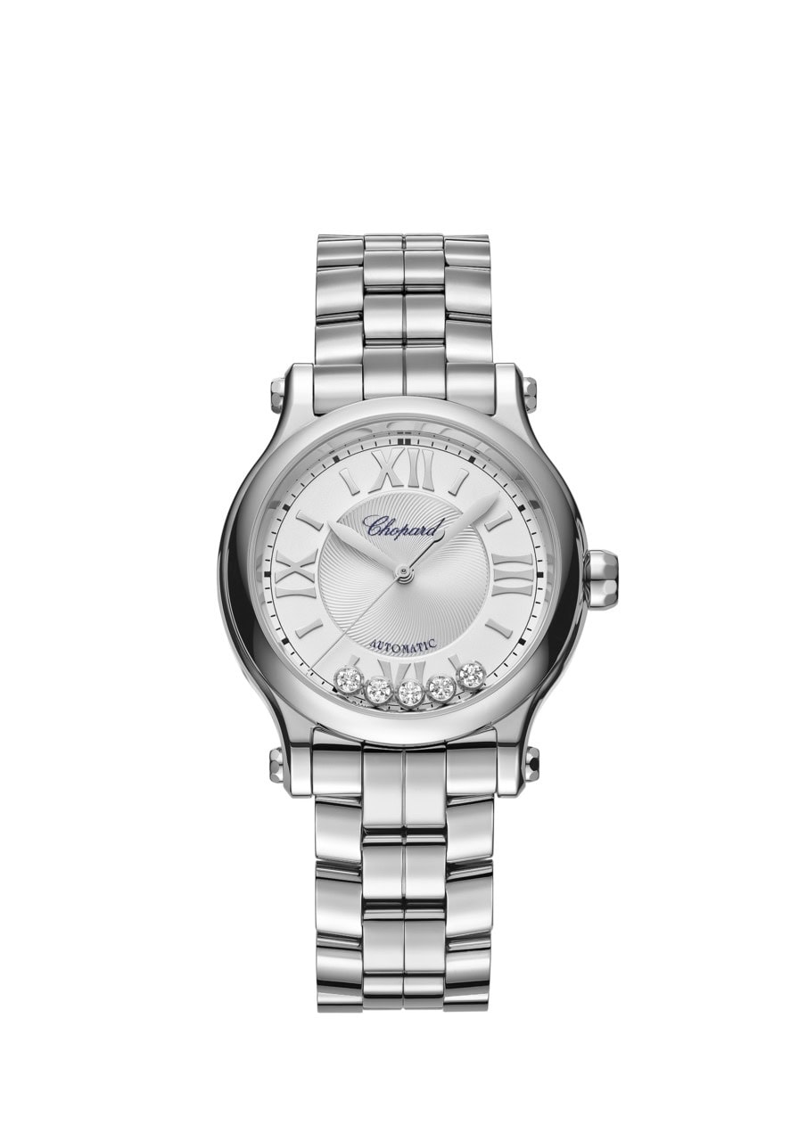 Uhren: Happy Sport 33 Automatik Silber von Chopard