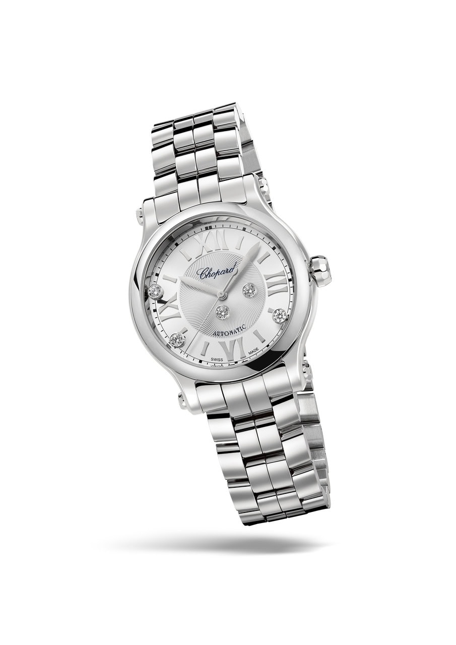 Uhren: Happy Sport 33 Automatik Silber von Chopard