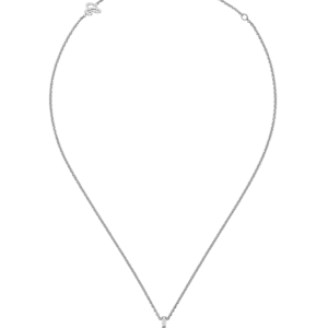 Schmuck: Happy Diamonds Anhänger mit Ankerkette Weißgold aus 750 Weißgold von Chopard