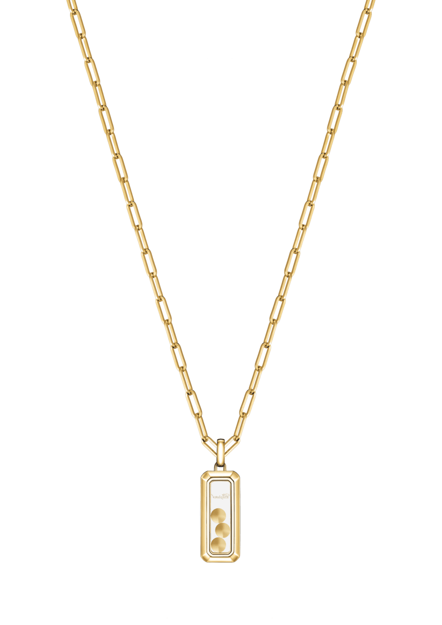 Schmuck: Happy Diamonds Kette Gelbgold 50 cm Diamant aus 750 Gelbgold von Chopard