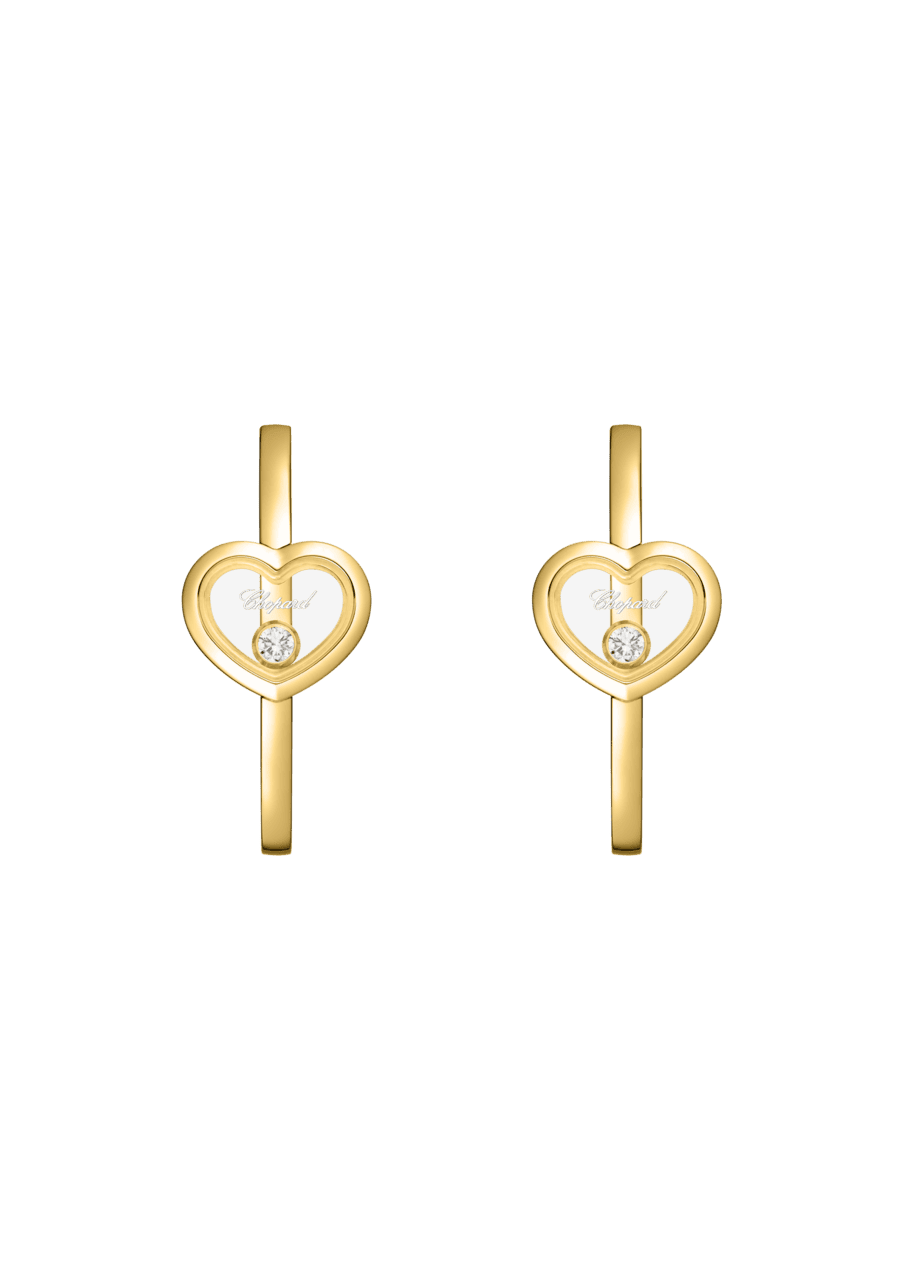 Schmuck: Happy Diamonds Ohrstecker Gelbgold aus 750 Gelbgold von Chopard