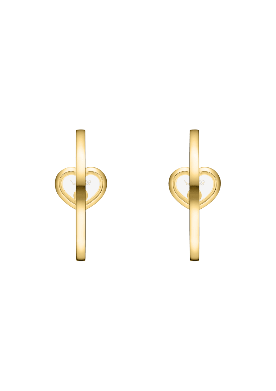 Schmuck: Happy Diamonds Ohrstecker Gelbgold aus 750 Gelbgold von Chopard