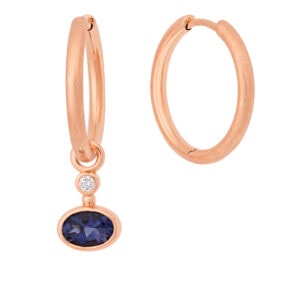 Schmuck: Lux Creolen Roségold aus 750 Roségold von Bron