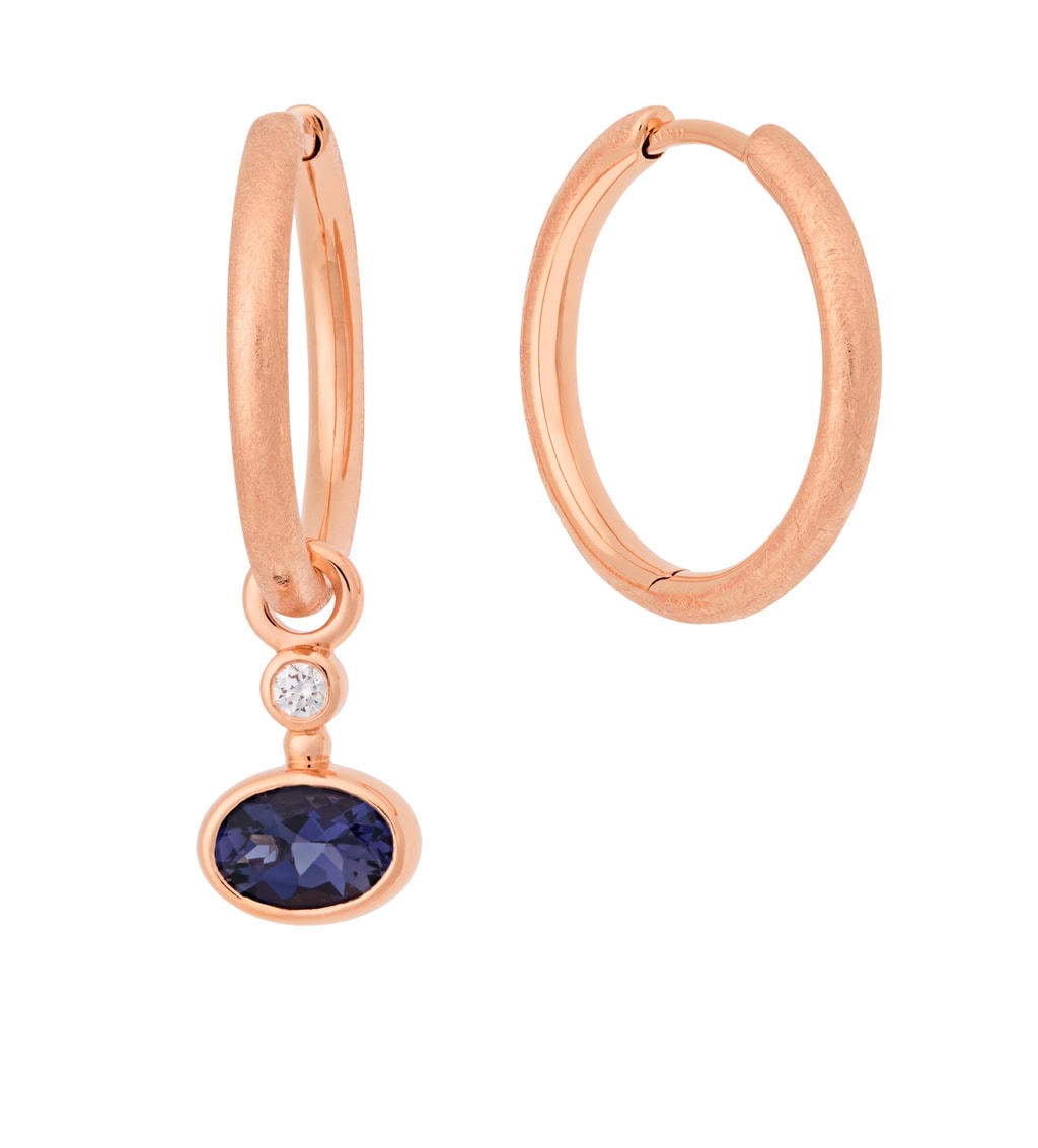 Schmuck: Lux Creolen Roségold aus 750 Roségold von Bron